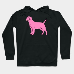 Pink Labrador Hoodie